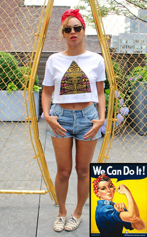 Beyonce, We Can Do It, Rosie the Riveter Beyonce, We Can Do It, Rosie the Riveter